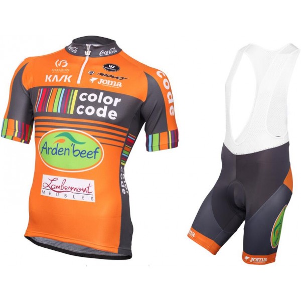 2016 COLOR CODE -AQUALITY PROTECT Fahrradbekleidung Satz Fahrradtrikot Kurzarm Trikot und Kurz Trägerhose Radtrikot De