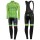 2016 Cannondale Team Grün Pro Fahrradbekleidung Satz Radtrikot Langarm+Lang Trägerhose Radtrikot De
