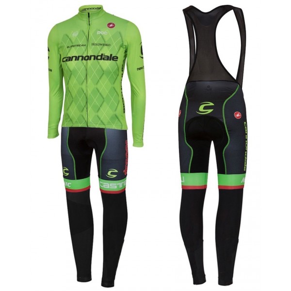 2016 Cannondale Team Grün Pro Fahrradbekleidung Satz Radtrikot Langarm+Lang Trägerhose Radtrikot De 2016 Cannondale Team Grün Pro Fahrradbekleidung Satz Radtrikot Langarm+Lang Trägerhose Radtrikot De