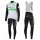 2016 Team Dimension Date Weiß Fahrradbekleidung Satz Radtrikot Langarm+Lang Trägerhose Radtrikot De