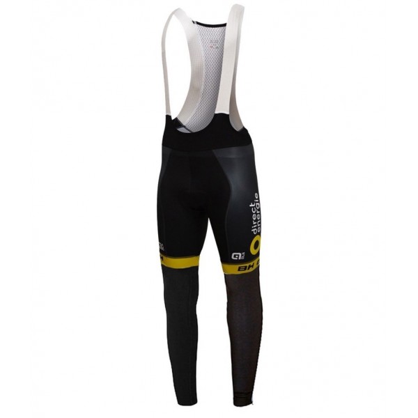 2016 Direct Energie Team Schwarz Lang Trägerhose Radtrikot De