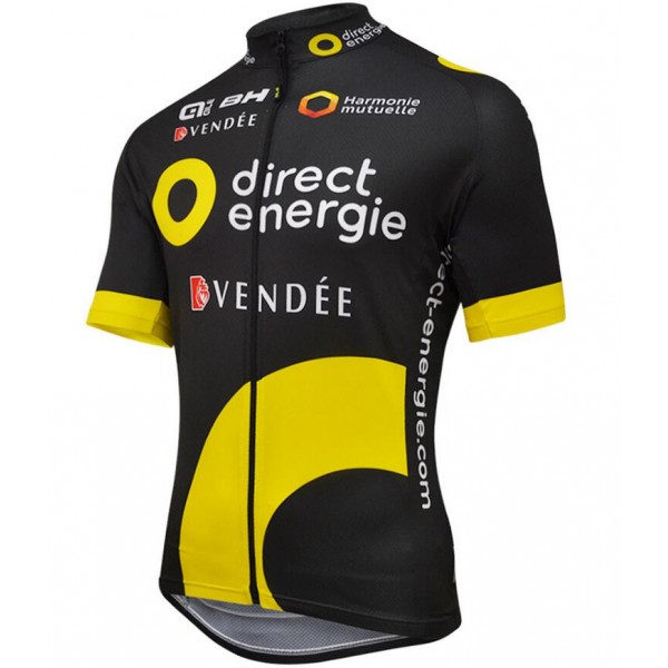 2016 Direct Energie Radtrikot Kurzarm Radtrikot De