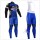 2016 ETIXX-QUICK STEP Fahrradbekleidung Radtrikot Satz Langarm und Lange Trägerhose Radtrikot De