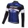 2016 Etixx-Quick Step Blau Radtrikot Langarm Radtrikot De
