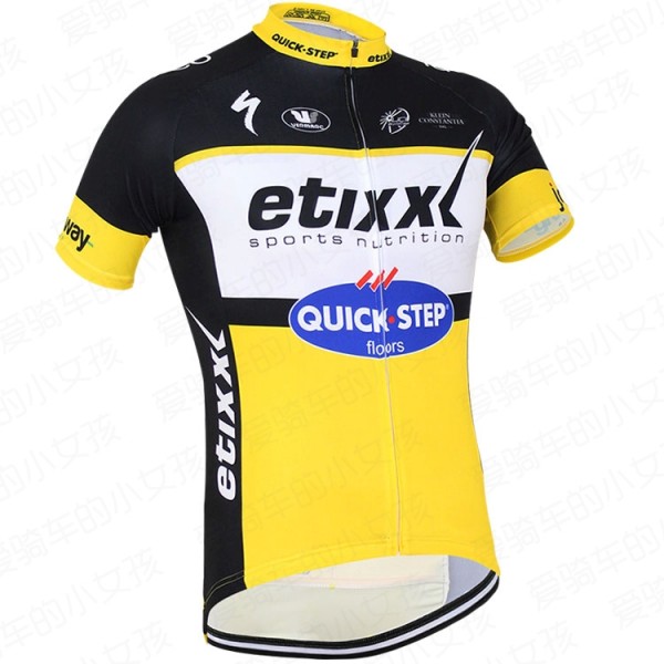 2016 QUICK STEP Pro Radtrikot Kurzarm Gelb Radtrikot De 2016 QUICK STEP Pro Radtrikot Kurzarm Gelb Radtrikot De