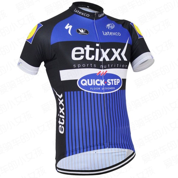 2016 QUICK STEP Pro Radtrikot Kurzarm Blau Radtrikot De 2016 QUICK STEP Pro Radtrikot Kurzarm Blau Radtrikot De