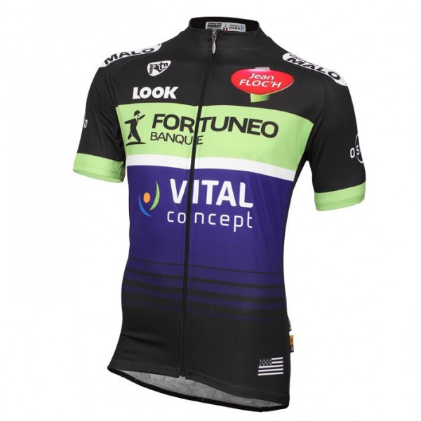 2016 FORTUNEO-VITAL CONCEPT Radtrikot Kurzarm Radtrikot De
