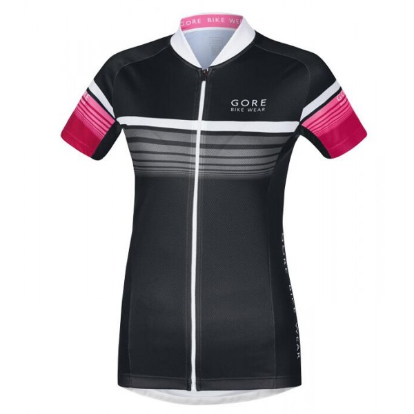 2016 GORE Radtrikot Kurzarm Damen Element Speedy schwarz rose Fuchsie Radtrikot De 2016 GORE Radtrikot Kurzarm Damen Element Speedy schwarz rose Fuchsie Radtrikot De