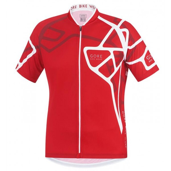 2016 GORE Element Adrenalin II rot Weiß Radtrikot Kurzarm Radtrikot De 2016 GORE Element Adrenalin II rot Weiß Radtrikot Kurzarm Radtrikot De