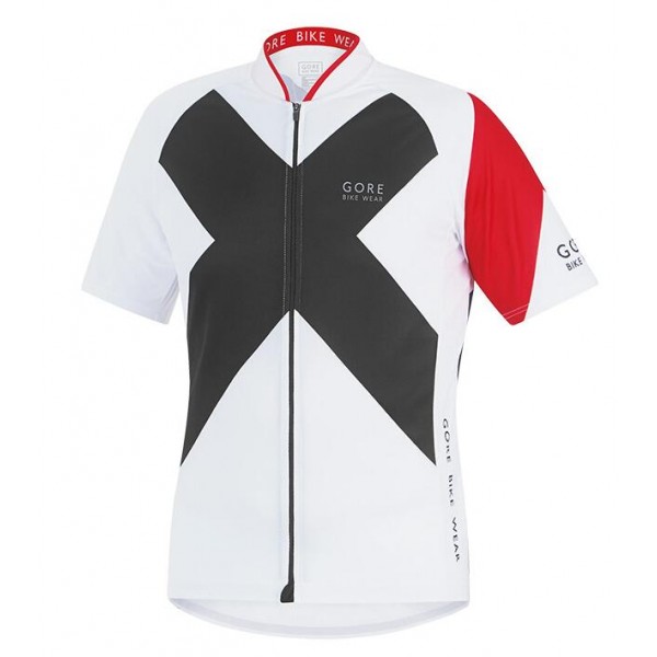 2016 GORE Element X-Road Weiß schwarz Radtrikot Kurzarm Radtrikot De 2016 GORE Element X-Road Weiß schwarz Radtrikot Kurzarm Radtrikot De