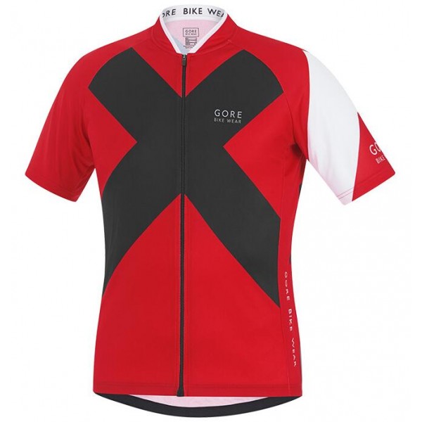 2016 GORE Element X-Road rot schwarz Radtrikot Kurzarm Radtrikot De 2016 GORE Element X-Road rot schwarz Radtrikot Kurzarm Radtrikot De