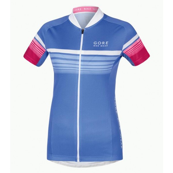 2016 GORE Radtrikot Kurzarm Damen Element Speedy blau rose Fuchsie Radtrikot De 2016 GORE Radtrikot Kurzarm Damen Element Speedy blau rose Fuchsie Radtrikot De
