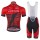 2016 GSG Focus XC Rouge Fahrradbekleidung Satz Fahrradtrikot Kurzarm Trikot und Kurz Trägerhose Radtrikot De