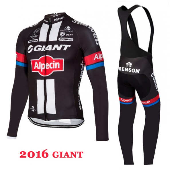 2016 Giant Fahrradbekleidung Radtrikot Satz Langarm und Lange Trägerhose 02 Radtrikot De 2016 Giant Fahrradbekleidung Radtrikot Satz Langarm und Lange Trägerhose 02 Radtrikot De