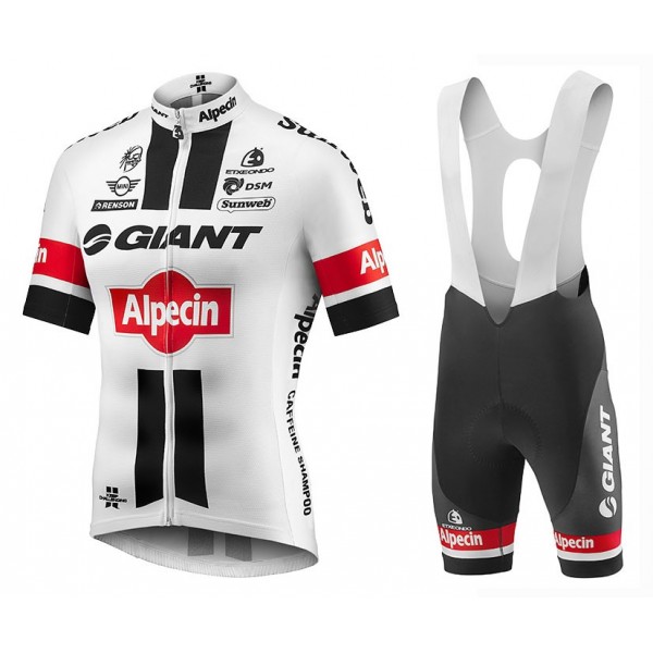 2016 Giant Alpecin TDF Ausgabe Weiß Radtrikot und Trägerhosen Set Radtrikot De 2016 Giant Alpecin TDF Ausgabe Weiß Radtrikot und Trägerhosen Set Radtrikot De