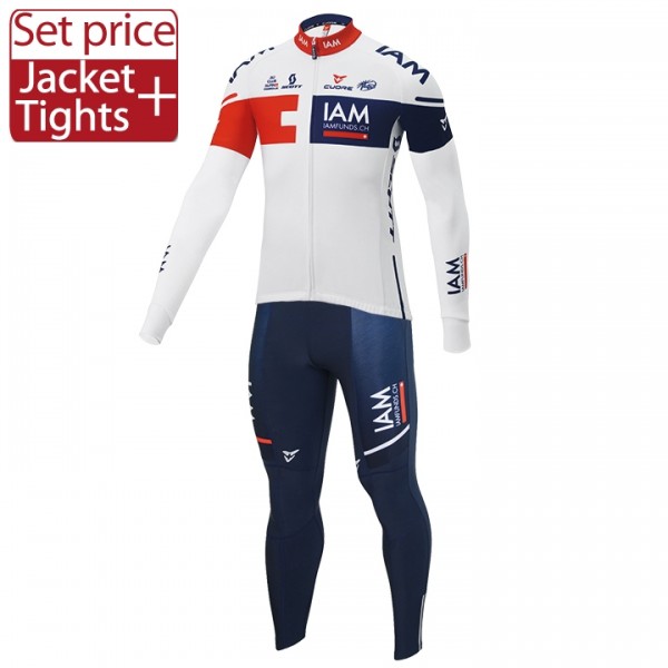 2016 Team IAM Fahrradbekleidung Satz Fahrradtrikot Langarm Trikot und Lange Radhose Radtrikot De