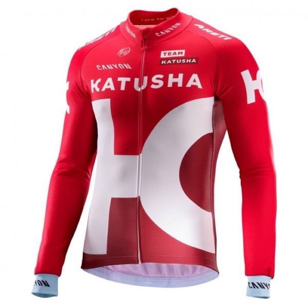 2016 Team Katusha Radtrikot Langarm Radtrikot De