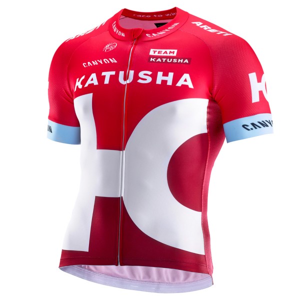 2016 Katusha Fahrradbekleidung Kurzarm Radtrikot Radtrikot De