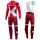 2016 Team Katusha thermisch Fahrradbekleidung Satz Radtrikot Langarm+Lang Trägerhose Radtrikot De
