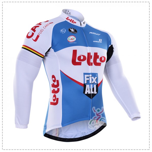 2016 Lotto Fix All Fahrradtrikot Langarm Radtrikot De