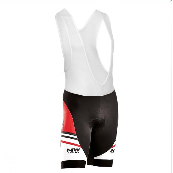 2016 Northwave Weiß schwarz rot Kurz Trägerhose Radtrikot De 2016 Northwave Weiß schwarz rot Kurz Trägerhose Radtrikot De