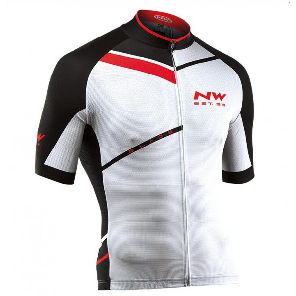 2016 Northwave Weiß schwarz rot Radtrikot Kurzarm Radtrikot De 2016 Northwave Weiß schwarz rot Radtrikot Kurzarm Radtrikot De