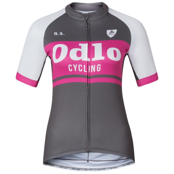 2016 Odlo Ride Damen schwarz Fahrradbekleidung Kurzarm Radtrikot Radtrikot De