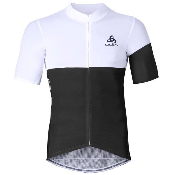 2016 Odlo Kamikaze Weiß schwarz Fahrradbekleidung Kurzarm Radtrikot Radtrikot De