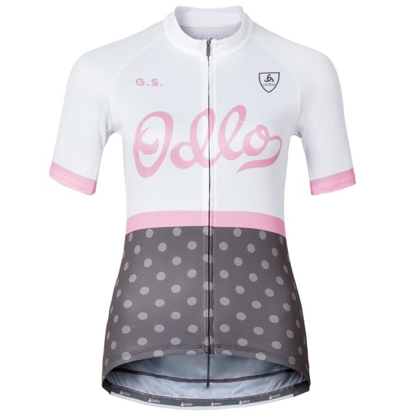 2016 Odlo Ride Damen Weiß Fahrradbekleidung Kurzarm Radtrikot Radtrikot De