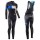 2016 Orbea Pro Damen Schwarz-Blau thermisch Fahrradbekleidung Satz Radtrikot Langarm+Lang Trägerhose Radtrikot De