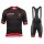 2016 Pinarello Dogma F8 schwarz-rot Fahrradbekleidung Radtrikot und Trägerhosen Set Radtrikot De