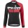 2016 Scott RC Schwarz-Rot Damen Radtrikot Langarm Radtrikot De