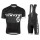 2016 Scott schwarz Weiß Fahrradbekleidung Satz Fahrradtrikot Kurzarm Trikot und Kurz Trägerhose Radtrikot De