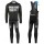 2016 Scott RC Schwarz-Grau thermisch Fahrradbekleidung Satz Radtrikot Langarm+Lang Trägerhose Radtrikot De