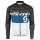 2016 Scott Team Schwarz-Blau-Weiß Radtrikot Langarm Radtrikot De