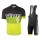2016 Scott schwarz Grün gelb Fahrradbekleidung Satz Fahrradtrikot Kurzarm Trikot und Kurz Trägerhose Radtrikot De