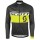 2016 Scott Team Schwarz-Gelb Radtrikot Langarm Radtrikot De