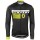 2016 Scott RC Schwarz-Gelb Radtrikot Langarm Radtrikot De