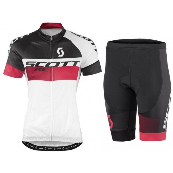 2016 Scott RC Weiß schwarz rot Damens Radbekleidung Radtrikot Kurzarm und Fahrradhosen Kurz Radtrikot De 2016 Scott RC Weiß schwarz rot Damens Radbekleidung Radtrikot Kurzarm und Fahrradhosen Kurz Radtrikot De