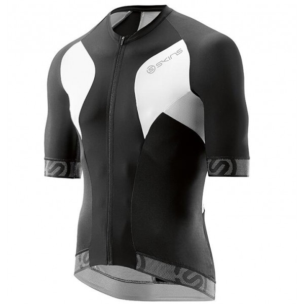 2016 Skins Tremola Radtrikot Kurzarm schwarz Weiß Radtrikot De 2016 Skins Tremola Radtrikot Kurzarm schwarz Weiß Radtrikot De