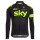 2016 Sky Team Fluo Ausgabe Radtrikot Langarm Radtrikot De