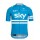 2016 SKY Blau Radtrikot Kurzarm Radtrikot De