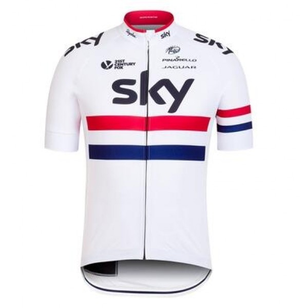 2016 SKY British Radtrikot Kurzarm Radtrikot De