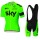 2016 SKY Fahrradbekleidung Satz Fahrradtrikot Kurzarm Trikot und Kurz Trägerhose Radtrikot De