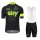 2016 SKY Fluo Yellow Fahrradbekleidung Satz Fahrradtrikot Kurzarm Trikot und Kurz Trägerhose Radtrikot De
