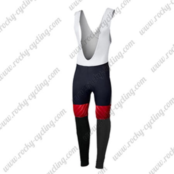 2016 Team SKY British Winter Lang Trägerhose Radtrikot De