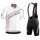 2016 Specialized SL Expert blanc Fahrradbekleidung Satz Fahrradtrikot Kurzarm Trikot und Kurz Trägerhose Radtrikot De