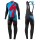 2016 Specialized Team LS Schwarz-Blau thermisch Fahrradbekleidung Satz Radtrikot Langarm+Lang Trägerhose Radtrikot De