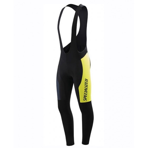 2016 Specialized Pro Team SZK Schwarz-Grün Fluo Lang Trägerhose Radtrikot De