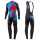 2016 Specialized Team LS Schwarz-Blau Fahrradbekleidung Satz Radtrikot Langarm+Lang Trägerhose Radtrikot De